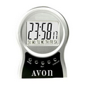 Mini Desktop LCD Digital Alarm Clock